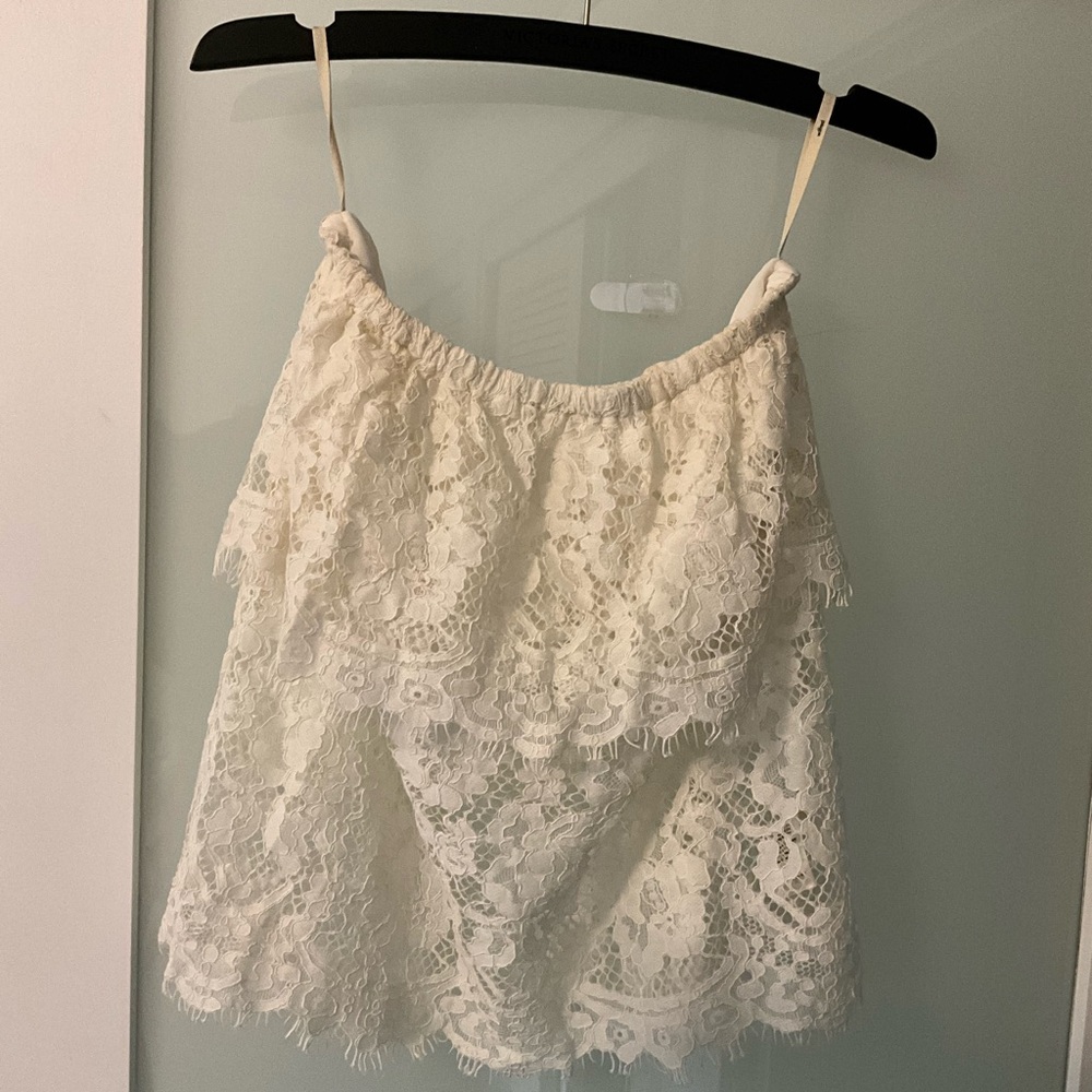 Wilfred Ivory Lace Cami